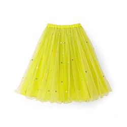 Babyhug Net Woven Sleeveless Floral Embroidered Choli Lehenga Set with Dupatta & Sequin Detailing - Limegreen & Fuschia