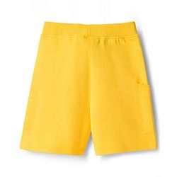 Babyhug Single Jersey Knit Half Sleeves T-Shirt & Shorts Set with Surfing Print - Blue & Yellow