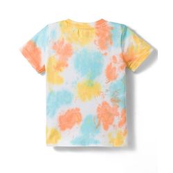 Babyhug 100% Cotton Knit Half Sleeves Smile Printed Co-Ords T-Shirt & Shorts Set - Multicolour