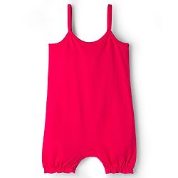 Babyhug Single Jersey Knit Half Sleeves Heart Printed Tee & Dungaree with Strawberry Patch - Dark Pink & White