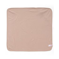Babyhug Interlock Knit Hooded Towel with Animal Embroidery L 76 x B 76 cm - Brown