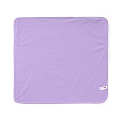 Babyhug Interlock Knit Hooded Towel With Fox Embroidery - lavender