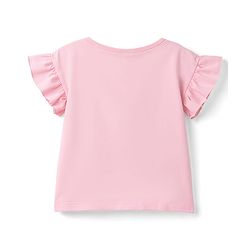 Babyhug Single Jersey Knit Half Sleeves Top & Shorts Set with Floral Print - Pink