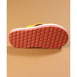 Cute Walk by Babyhug Back Strap Closure Flip Flops with Butterfly Print - Pink
