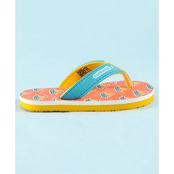 Cute Walk by Babyhug Slip On Flip Flop With Nautical Theme Print - Pink