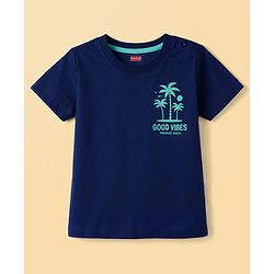 Babyhug Cotton Knit T-Shirts Half Sleeves with Graphics Multi Color 6-9 Months Pack of 3