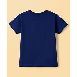 Babyhug Cotton Knit T-Shirts Half Sleeves with Graphics Multi Color 6-9 Months Pack of 3