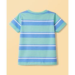 Babyhug Cotton Knit T-Shirts Half Sleeves with Graphics Multi Color 6-9 Months Pack of 3