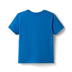 Babyhug Marvel Cotton Knit T-Shirt with Half Sleeves and Spiderman Graphics Blue 6-9 Months