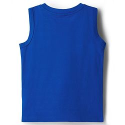 Babyhug Cotton Knit Sleeveless Tank T-Shirts with Vehicle Print & Stripes Pack of 3 - Multicolor