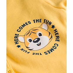Babyhug Cotton Knit Half Sleeves Co-Ords T-Shirt & Shorts Night Suit Animal Print Pack of 2 - Multicolour