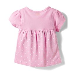 Babyhug Cotton Knit Half Sleeves Top & Capri Night Suit with Heart Print - Pink & Navy Blue