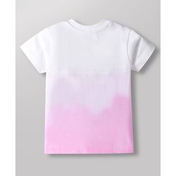Babyhug Cotton Knit Half Sleeves T-Shirt & Capri Night Suit With Watermelon Print - Pink