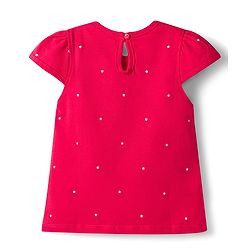 Babyhug Cotton Knit Half Sleeves T-Shirts With Heart & Star Print Pack of 3 - Multicolor