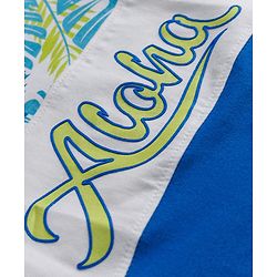 Babyhug Cotton Knit Half Sleeves T-Shirt With Aloha Print - Multicolor
