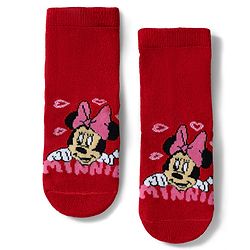 Cute Walk by Babyhug Knit Anti-Bacterial Ankle Length Socks With Disney Character Graphics Pack of 3 - Multicolor