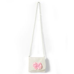 Babyhug Cotton Woven Sleeveless Tiered Peter Pan Collared Checks One Piece Frock  With Sling Bag & Bow Applique - Pink