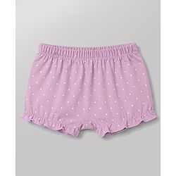 Babyhug 100% Cotton Single Jersey Knit Floral & Bunny Printed Bloomers Pack of 3 -Yellow & White