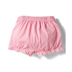 Babyhug 100% Cotton Knit Bloomers With Teddy Bear & Floral Print Pack of 3 - Multicolor