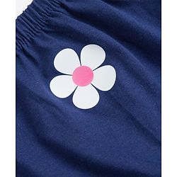 Babyhug 100% Cotton Knit Bloomers With Floral Print Pack of 3 - Multicolor