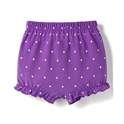 Babyhug 100% Cotton Single Jersey Knit Polka Dot Printed Bloomers Pack of 3 - Dark Pink & Light Blue