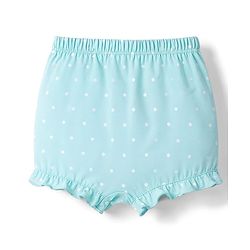 Babyhug 100% Cotton Single Jersey Knit Polka Dot Printed Bloomers Pack of 3 - Dark Pink & Light Blue