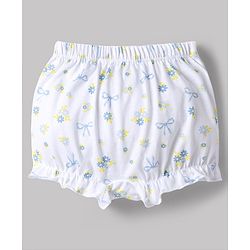 Babyhug 100% Cotton Knit Bloomers with Duck & Floral Print Pack of 3 - Multicolor