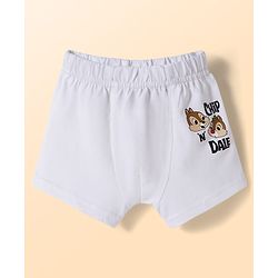 Babyhug Disney Single Jersey Knit Trunks with Chip n Dale Graphic Pack of 3 - Multicolor