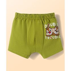 Babyhug Disney Single Jersey Knit Trunks with Chip n Dale Graphic Pack of 3 - Multicolor