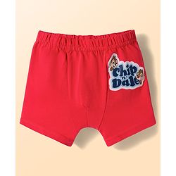 Babyhug Disney Single Jersey Knit Trunks with Chip n Dale Graphic Pack of 3 - Multicolor