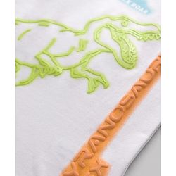 Babyhug Cotton Knit T-Shirts Half Sleeves Puff Printed Graphics Multi Color 12-18 Months