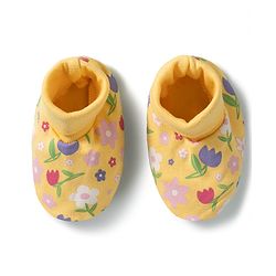 Babyhug 100% Cotton Knit Cap Mittens & Booties With Floral Print Multicolor - Diameter 9.5 cm