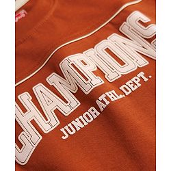 Babyhug Cotton Knit Half Sleeves T-Shirt with Champions Print - Multicolor