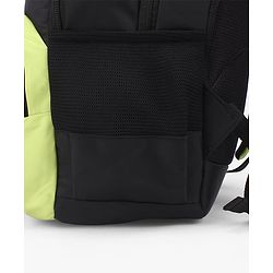 Babyhug Disney Mickey Mouse 16 inches 100% Effort School Backpack | 2 Main Compartment, 1 Front Pocket, 2 Side Bottle Pocket - Black