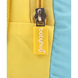 Babyhug Disney Mickey Mouse 16 inches 100% Effort School Backpack | 2 Main Compartment, 1 Front Pocket, 2 Side Bottle Pocket - Black