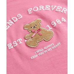 Babyhug Cotton Knit T-Shirt with Graphic Print Multi Color 6-9 Months