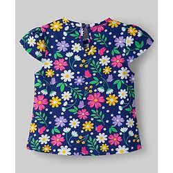Babyhug Cotton Knit T-Shirts Half Sleeves with Graphics Multi Color 9-12 Months Pack of 3