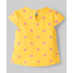 Babyhug Cotton Knit T-Shirts Half Sleeves with Graphics Multi Color 9-12 Months Pack of 3