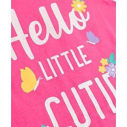 Babyhug Cotton Knit T-Shirts Half Sleeves with Graphics Multi Color 9-12 Months Pack of 3