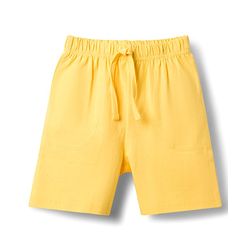 Babyhug Single Jersey Knit Sleeveless T-Shirt & Shorts Set with Animal Print - Light Brown & Yellow