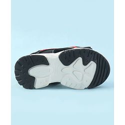 Cute Walk by Babyhug Velcro Closure Solid Sandals - Navy Blue
