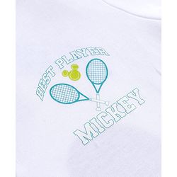 Babyhug Disney 100% Cotton Knit Half Sleeves Polo T-Shirt With Shorts Set With Mickey Mouse Graphic - Light Blue