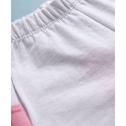 Babyhug Terry Knit Mid Thigh Length Cut & Sew Shorts with Print - Multicolor