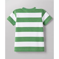 Babyhug Cotton Knit T-Shirts Half Sleeves with Graphics Multi Color 6-9 Months Pack of 3