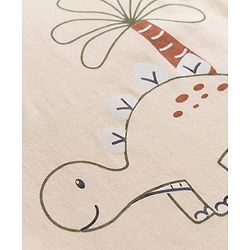 Babyhug Cotton Knit T-Shirt with Graphics Multi Color 6-9 Months