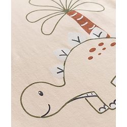 Babyhug Cotton Knit T-Shirt with Graphics Multi Color 6-9 Months