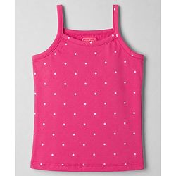 Babyhug 100% Cotton Knit Sleeveless Polka Dots & Floral Printed Slips Pack of 3 - Pink Navy Blue & Lemon