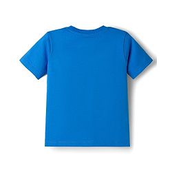 Babyhug Disney Single Jersey Knit Half Sleeves T-Shirt With Micky Mouse Graphic - Blue