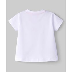 Babyhug Disney Single Jersey Knit T-Shirt & Shorts Night-Suit With Minnie Mouse Graphics - Multicolor