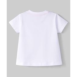Babyhug Disney Single Jersey Knit T-Shirt & Shorts Night-Suit With Minnie Mouse Graphics - Multicolor